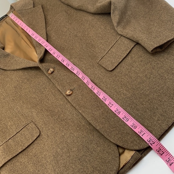 Stafford Executive 100% Camel Hair Sport Coat Blazer Jacket Size 44R - Picture 14 of 16